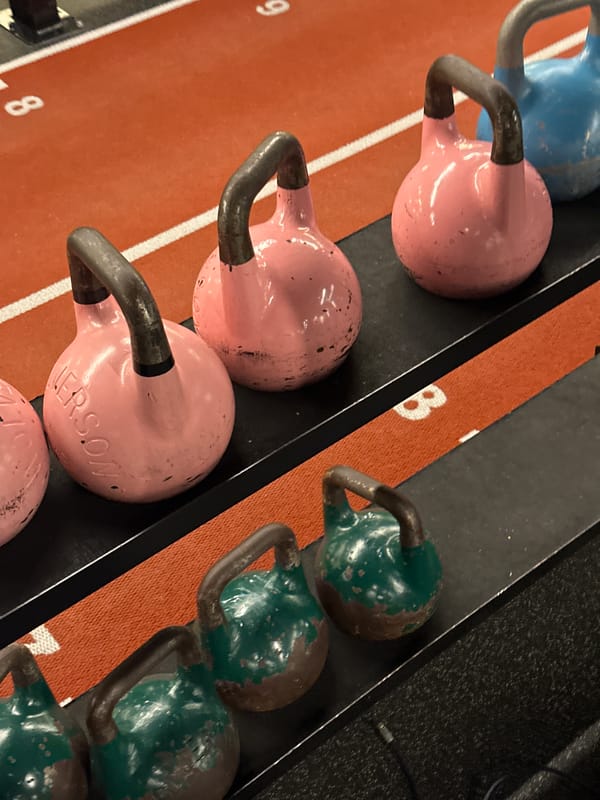 Gym workout session documented in London fitness center