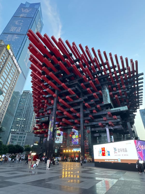 Daily life documented across Yuzhong District, Chongqing over morning hours