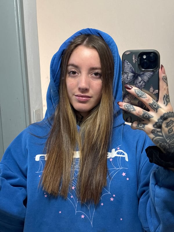 Woman takes selfies in Cordoba apartment