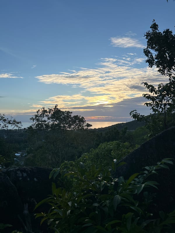 Casual moments captured across Koh Phangan island during morning hours