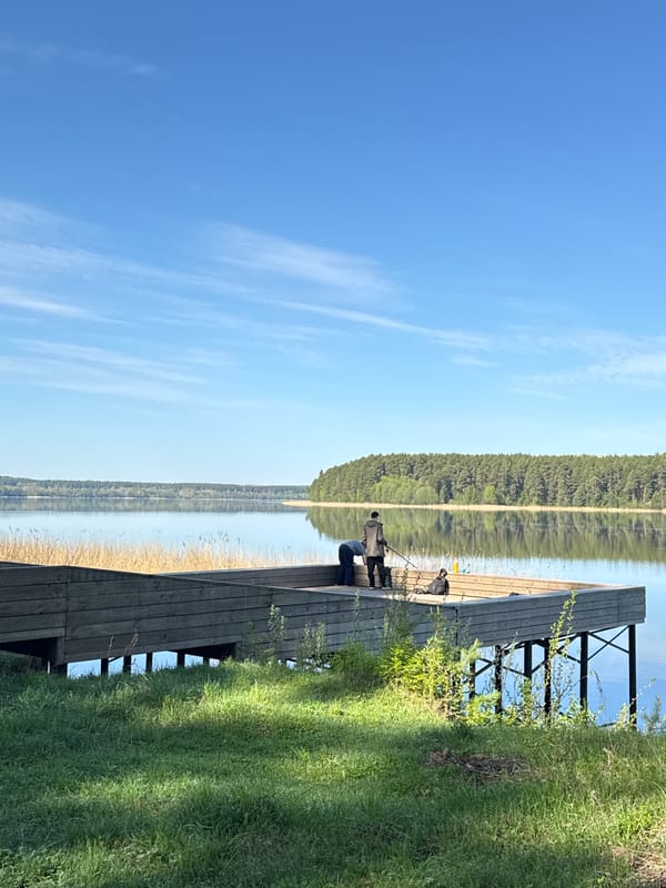 Catch and release fishing observed at Votkinsk lake