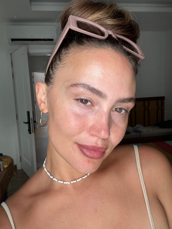 Woman takes indoor selfies in Phú Quốc early morning
