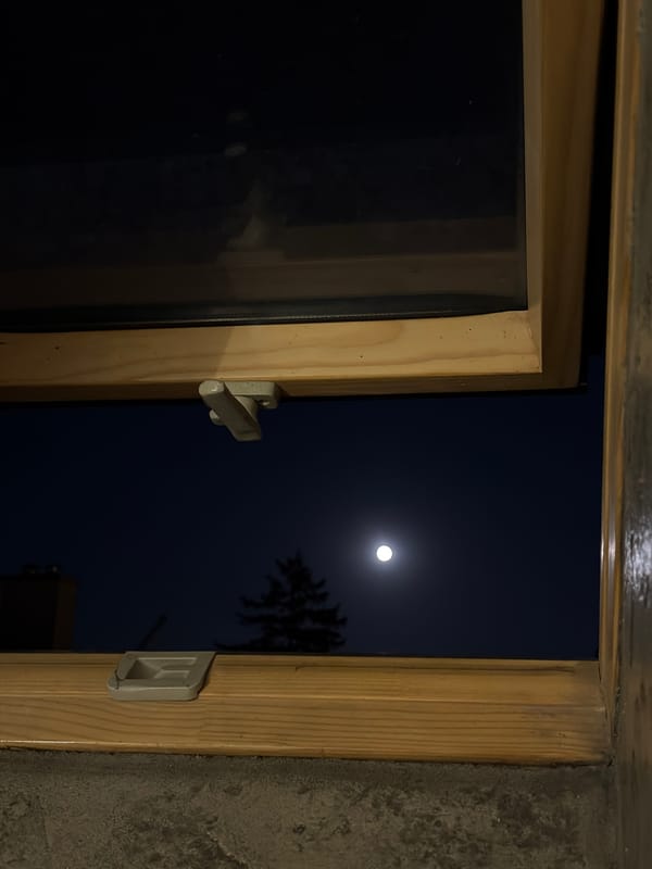 Moonlit night scenes captured in Palilula, Serbia