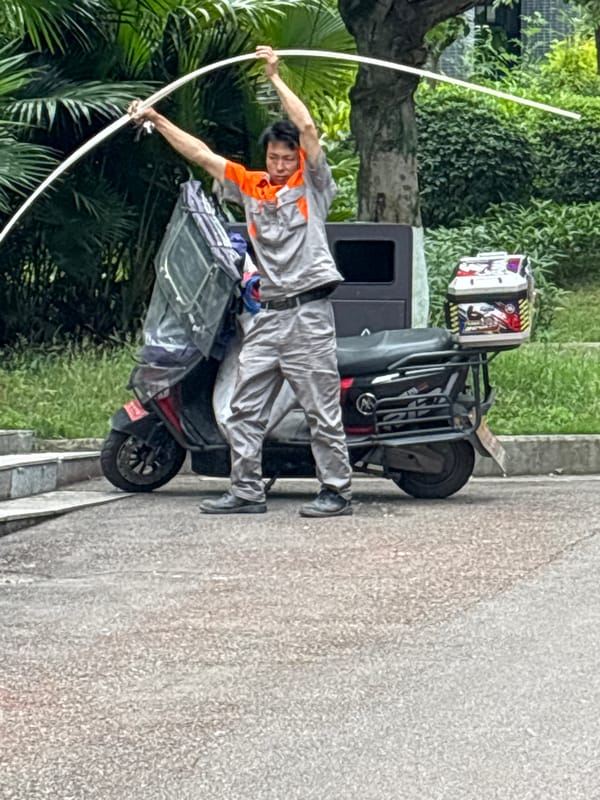 Routine daily life documented across Jiangjin, China