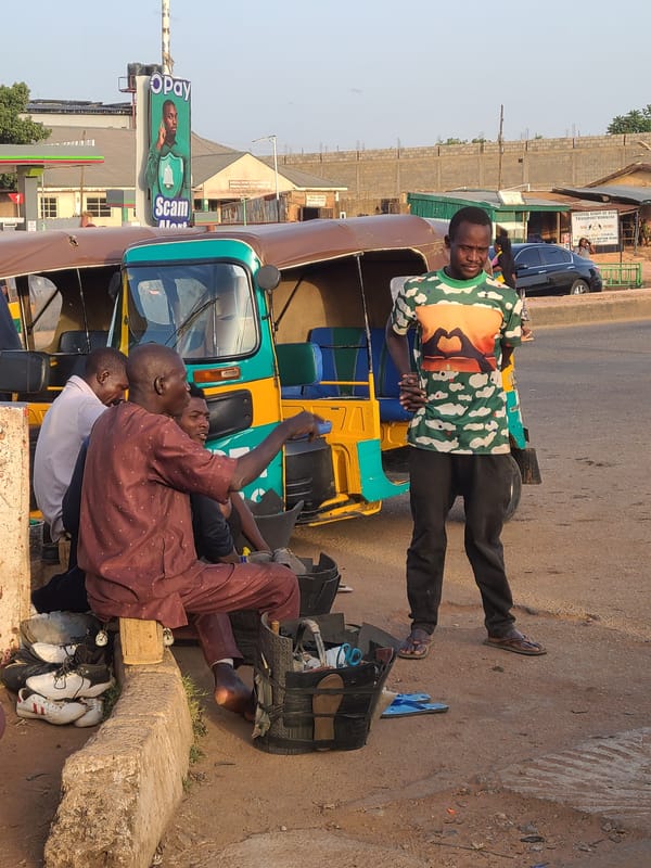 Daily street life documented across Jos, Nigeria neighborhoods