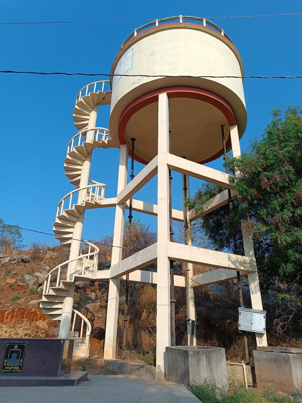 Rural Indian village life documented in morning scenes