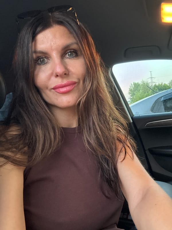 Quick selfie session from the driver's seat in Chaikovsky
