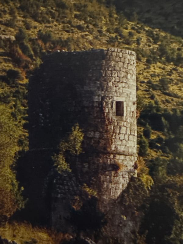 Historic stone ruins and bridges documented across mountainous region