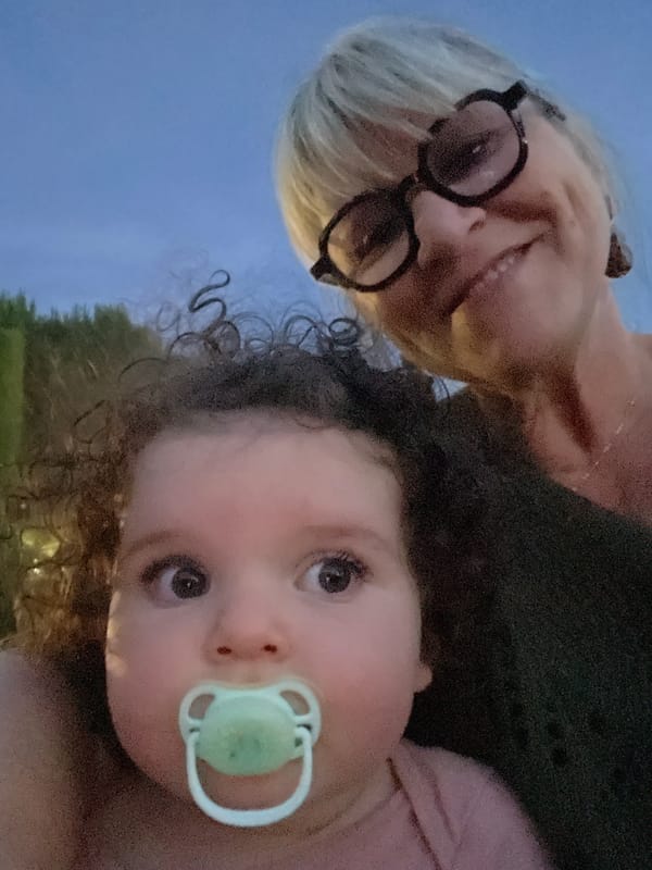 Summer pool party evening in Saint-Galmier, France