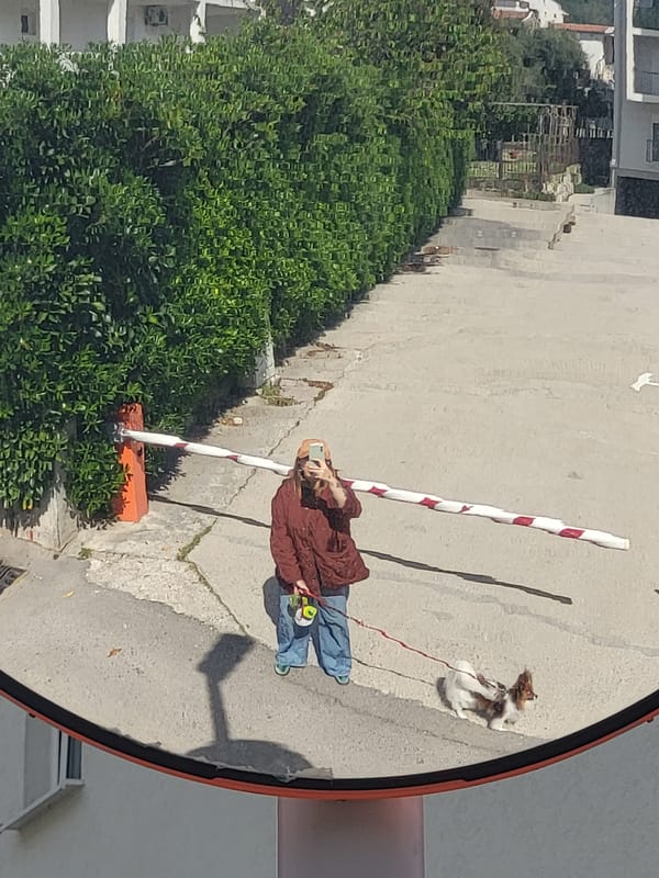 Everyday street life documented across Budva, Montenegro