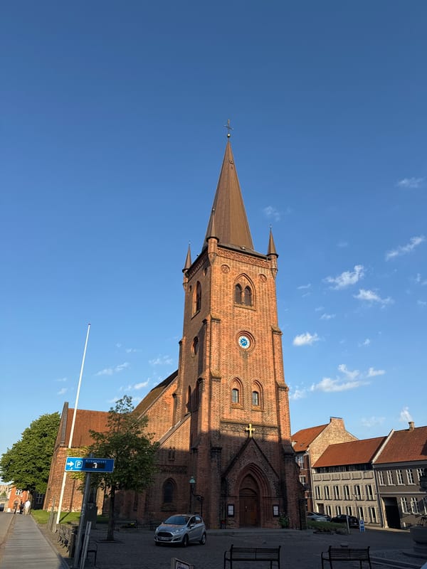 Afternoon stroll through Vejle's historic town centre
