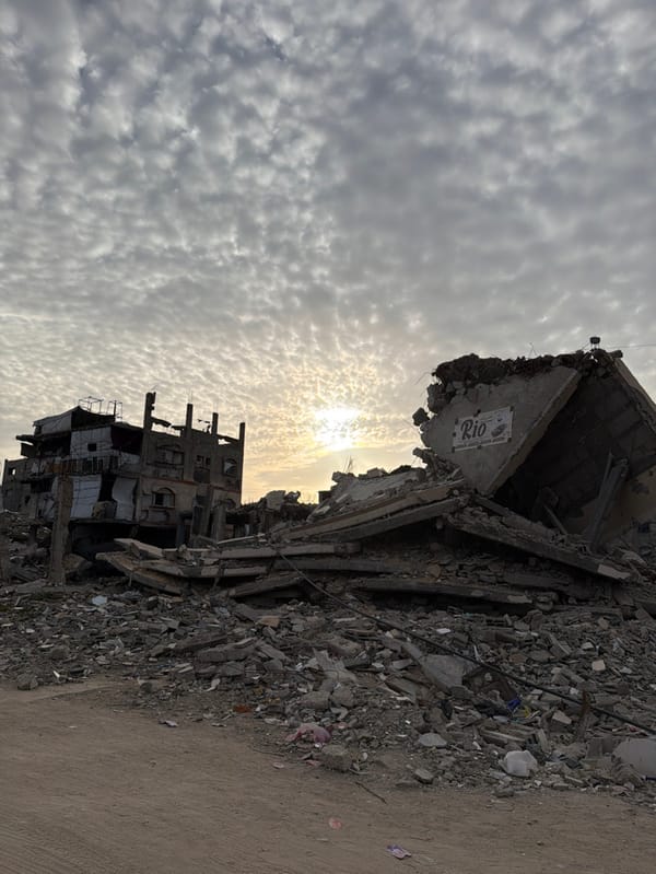 Life continues amid urban destruction in Jabalia, Palestinian Territory