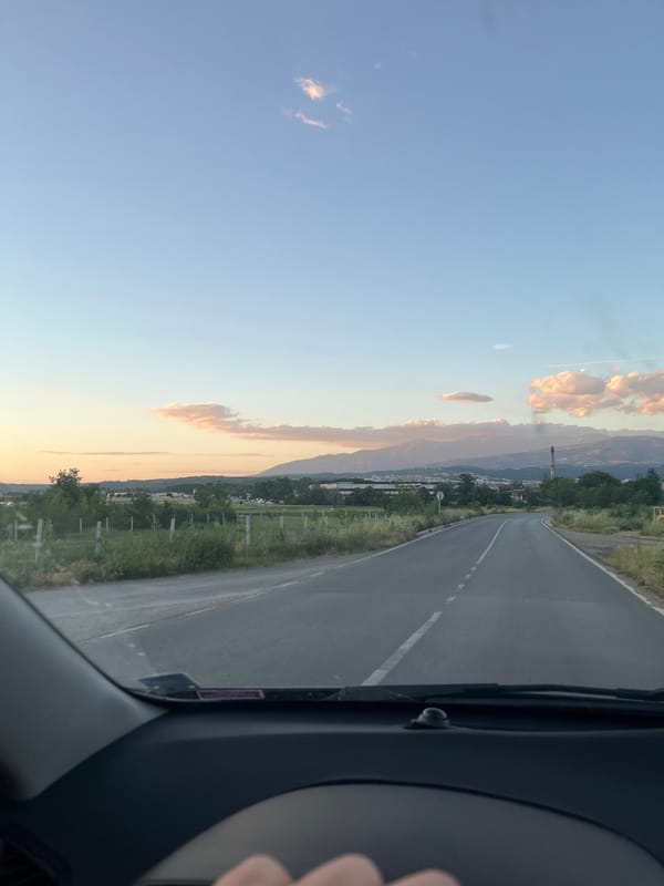 Roadside scenes documented in Pokrovnik, Bulgaria