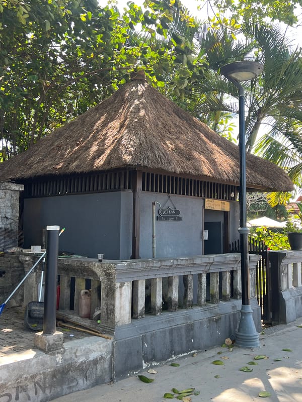 Lazy morning on Sanur Beach, Bali