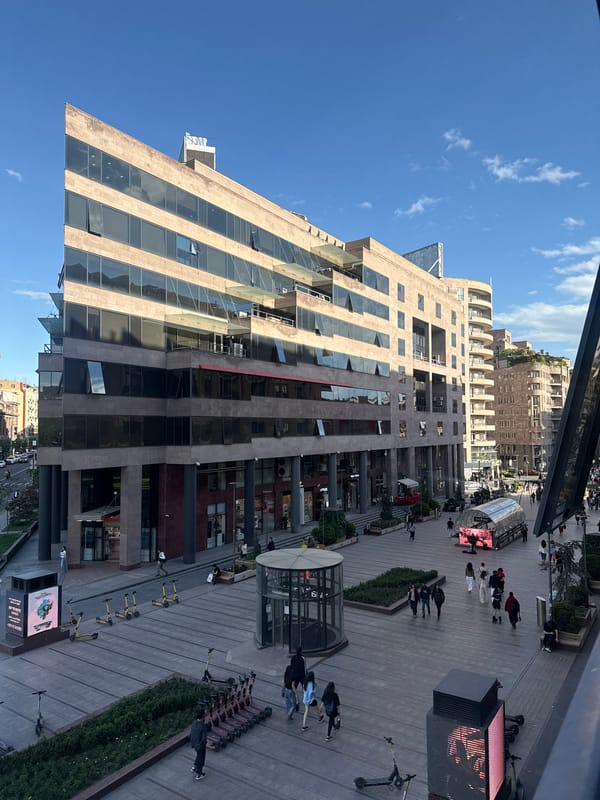 Afternoon scenes of everyday life documented across Yerevan, Armenia