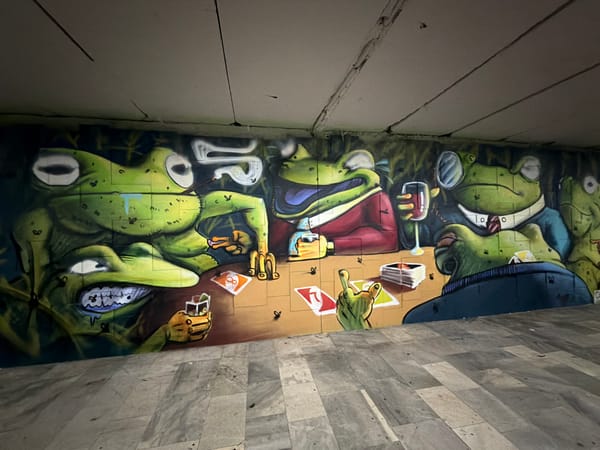 Animal-themed street murals spotted across Sofia, Bulgaria