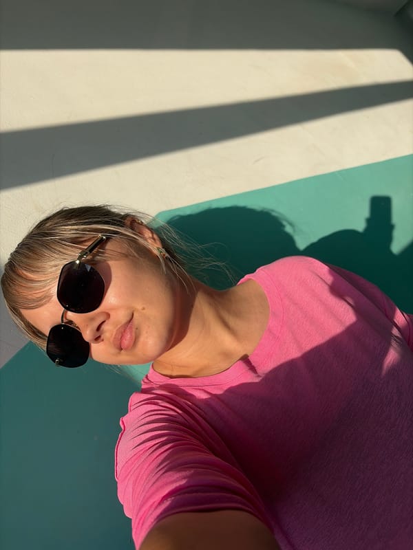 Sunny afternoon selfies and open skies in Chaikovsky