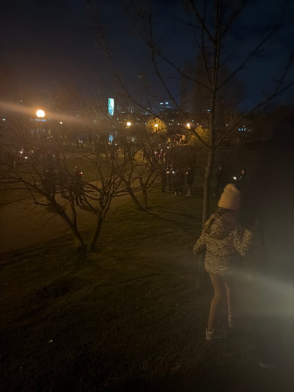 Candlelight vigil draws crowds to Sofia church at night