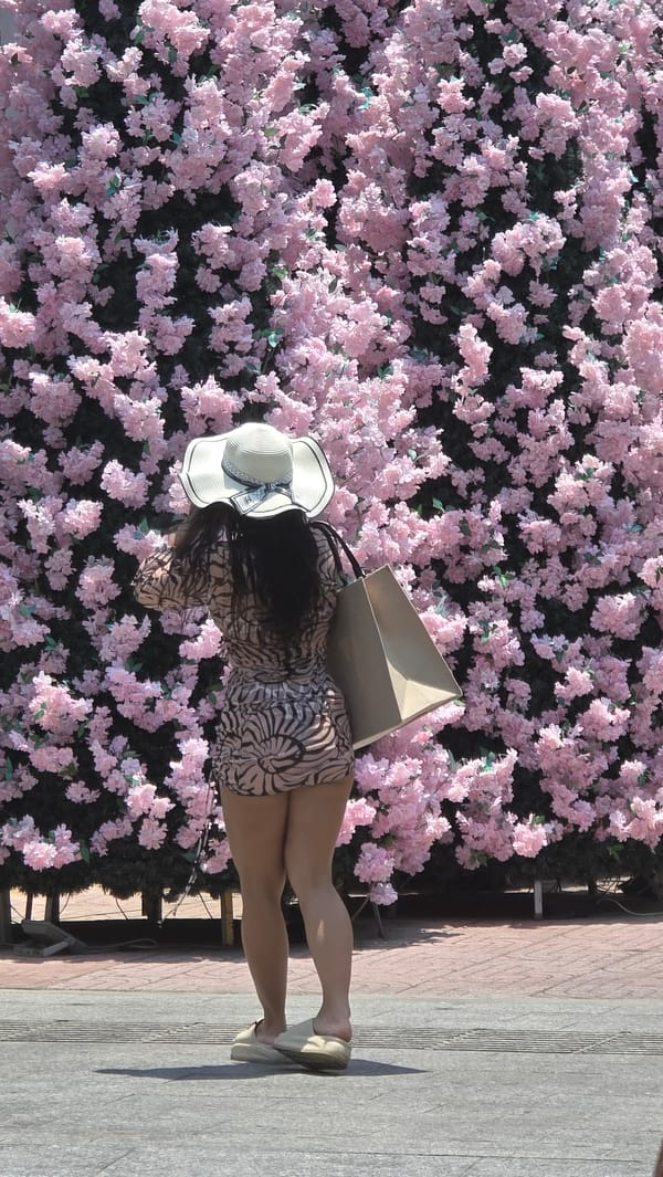 Early morning tourist activity captured in Nha Trang, Vietnam