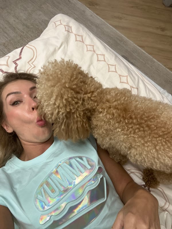 Woman and poodle's daily life documented in Armavir