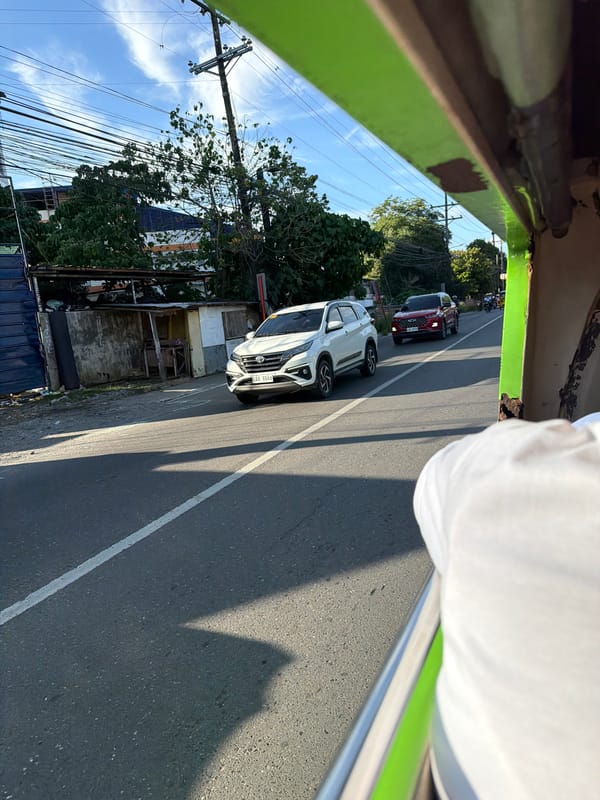 Drive through busy Davao City streets and commercial areas
