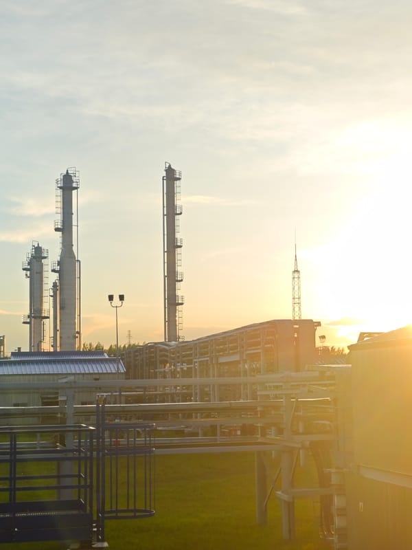 Mixed industrial and natural scenes documented during afternoon hours