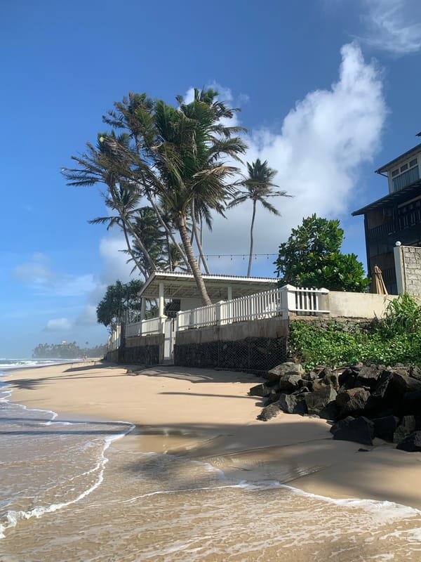 Morning coastal documentation captured along Sri Lankan southern beaches