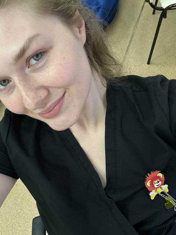 Young woman photographed twice in Kazan, Russia