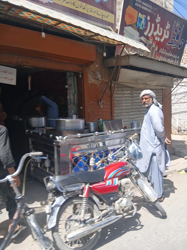 Morning street life documented in Quetta, Pakistan