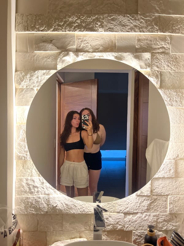 Friends host pool party with martinis in Puerto Escondido