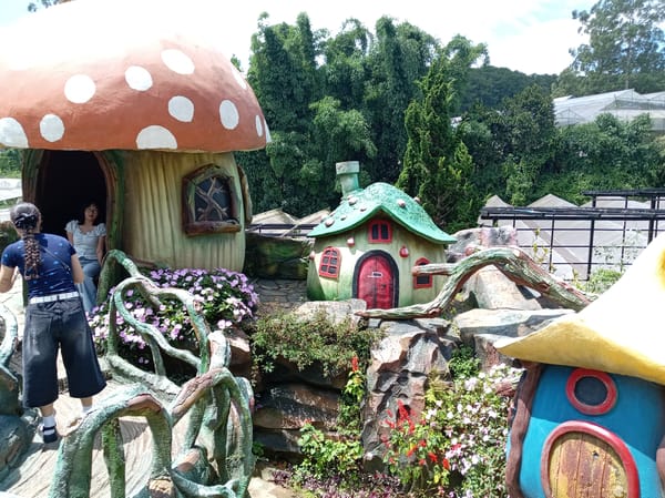 Inside Da Lat's quirky fairy-tale themed outdoor attraction