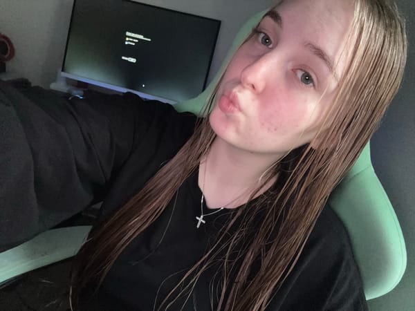 Young person documents afternoon with selfies and flowers in Perm