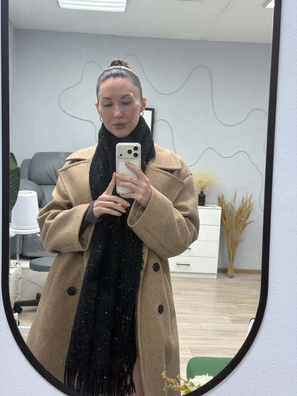 Woman's morning activities documented in Perm apartment