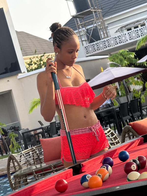 Leisure afternoon at Rubuchi pool venue with billiards and dining