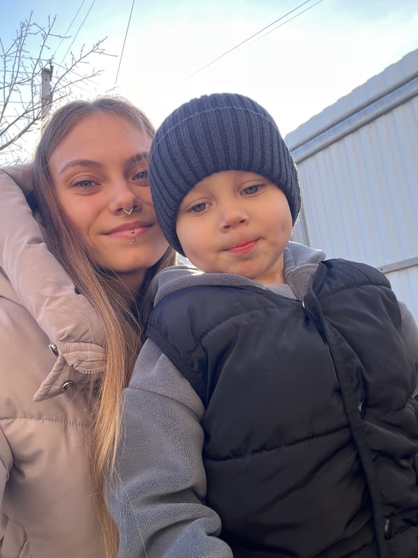 Family moments and travel captured in rural Russian village