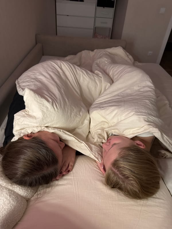 Late-night bedroom hang in Perm, Russia