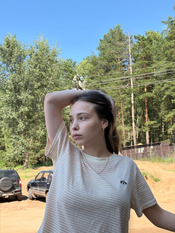 Summer day in Noviy: selfies, a cat, and a baby