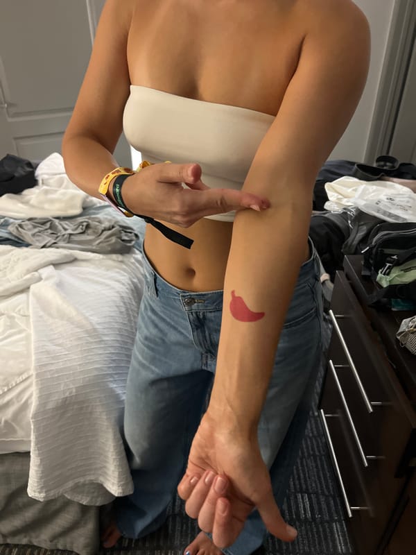 Person with chili pepper tattoo spotted in La Quinta