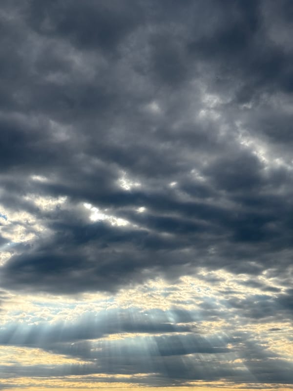 Dramatic skies and riverside fishing in Chaikovsky, Russia