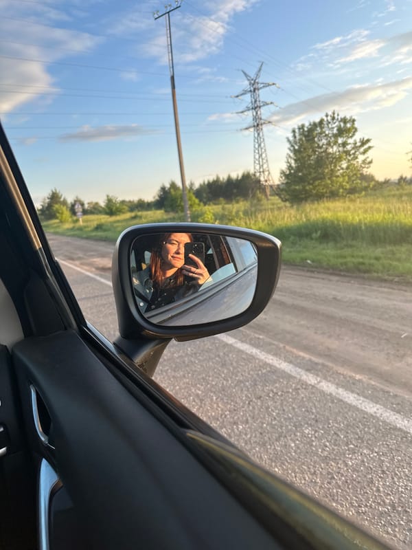 Vehicle passenger documents roadside view in Chaikovsky, Russia