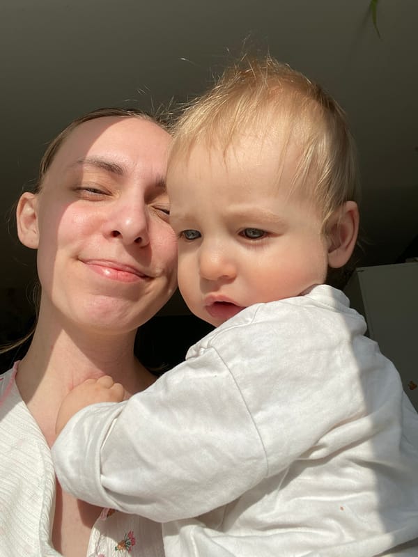 Morning family life and selfies documented in Chaikovsky, Russia