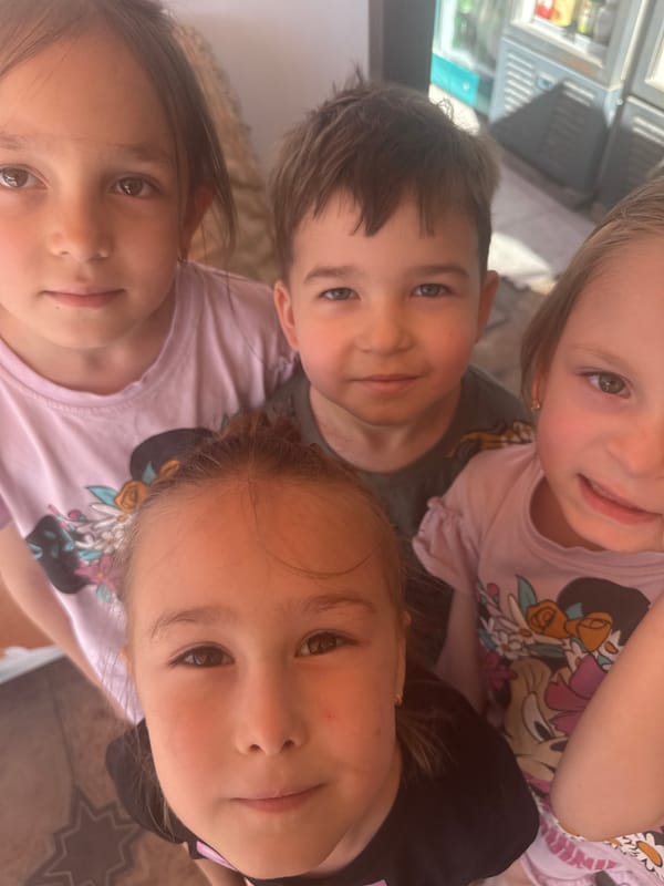 Children's outing and local market visits in Tashkent