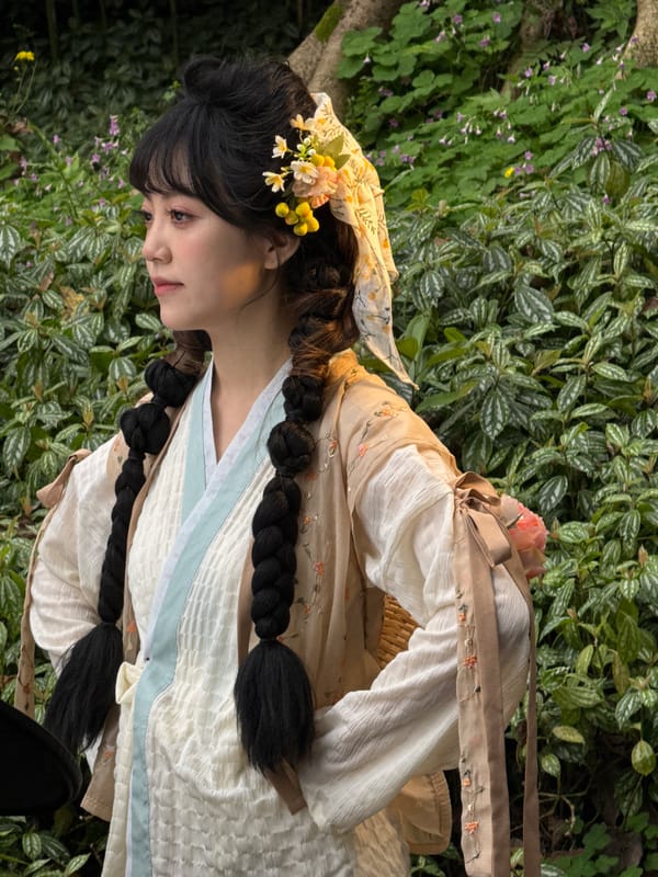 Early morning cosplay photography sessions documented in Yuzhong District