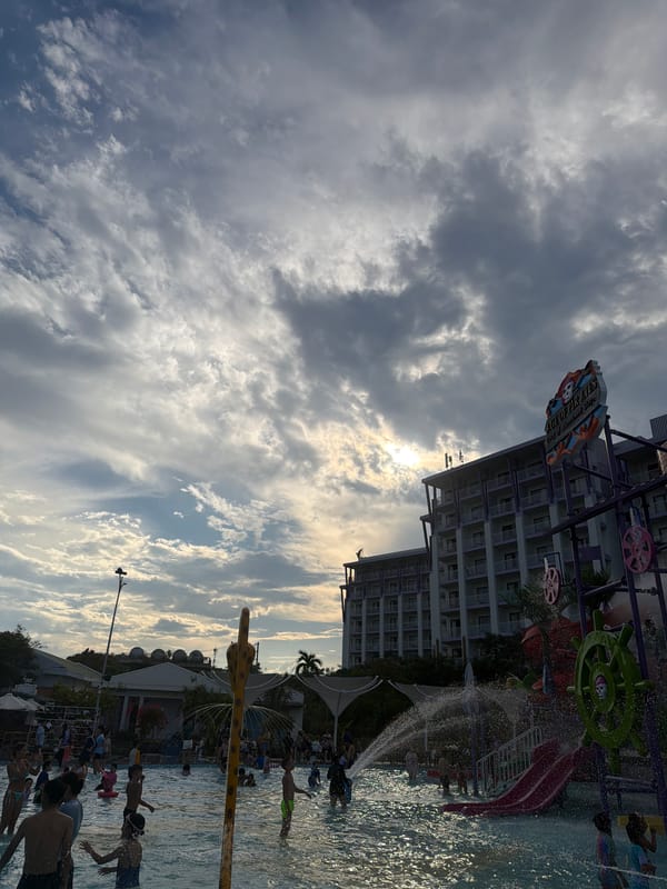 Water park and oceanfront boardwalk fun in Dong Ninh Hoa