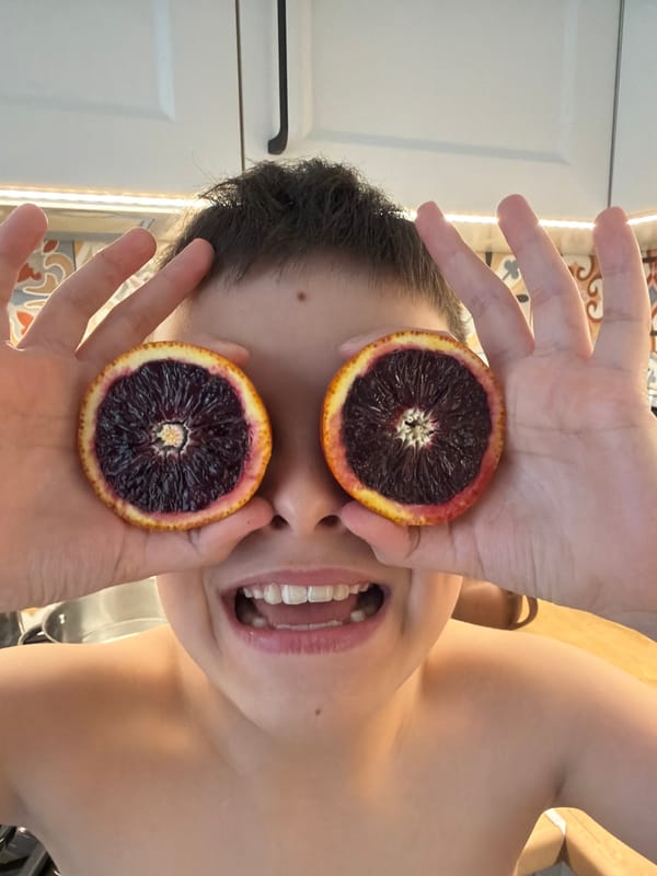 Playful citrus fruit poses captured in Votkinsk, Russia