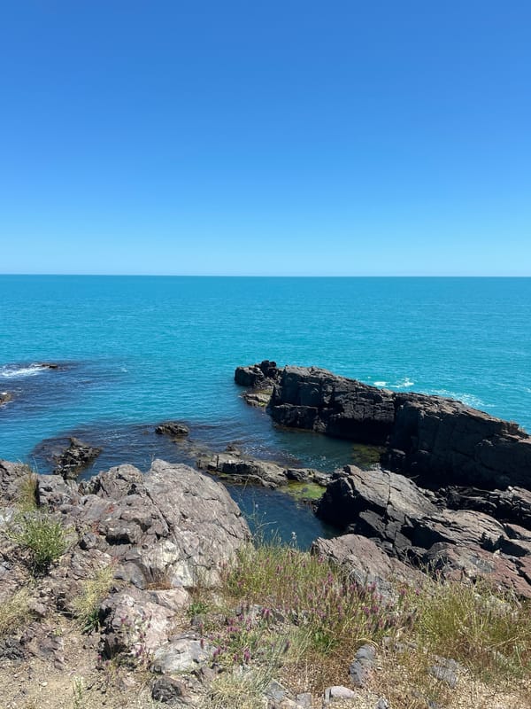 Man enjoys cliff jumping and coastal exploration in Sozopol