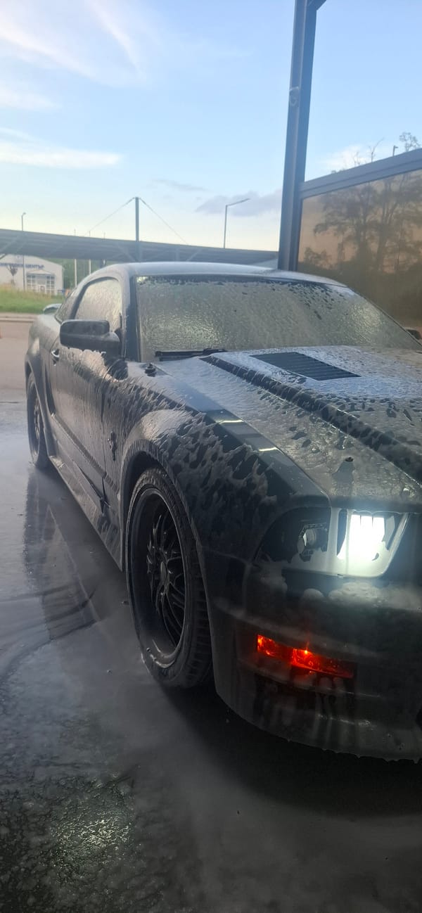 Vehicles undergo washing at facility June 3rd afternoon