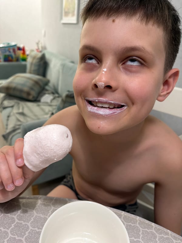 Family playtime with children and Chihuahua documented in Votkinsk