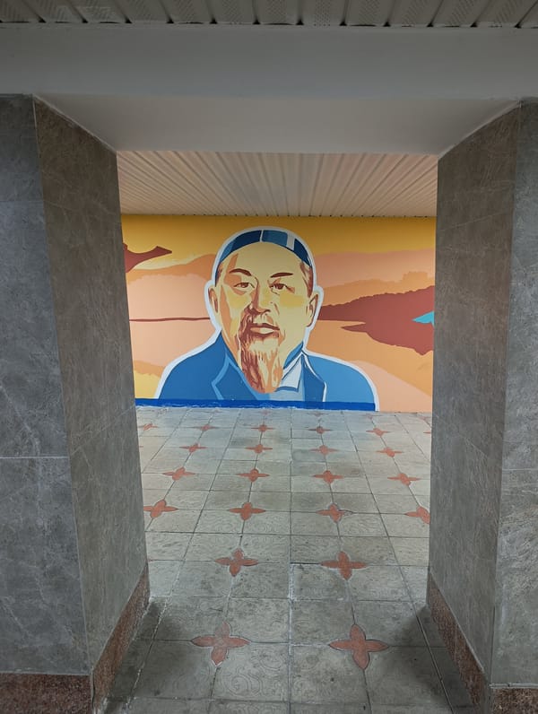Morning walk through central Almaty captures everyday city life