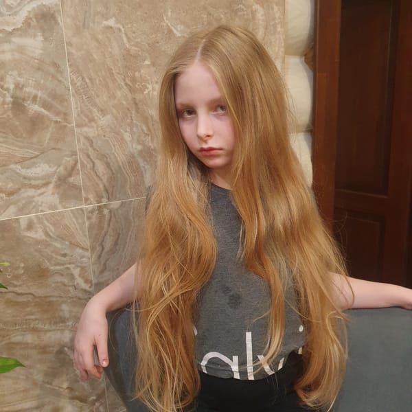 Woman enjoys wrap meal at home in Chaikovsky